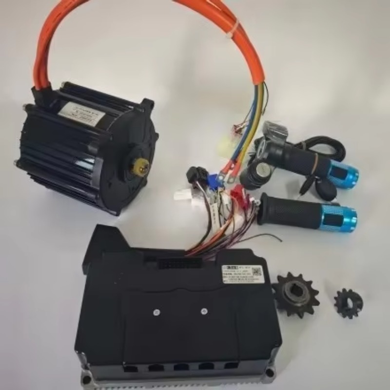 Kit de Motor Central 72V 5000W - Mid Drive Motor Kit 72V 5000W avaliação e preço