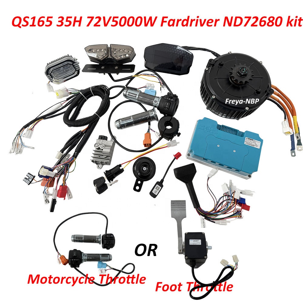 Motor QS QS165 5000W 72V 35H V - Mid Drive Motor Kit 72V 5000W avaliação e preço